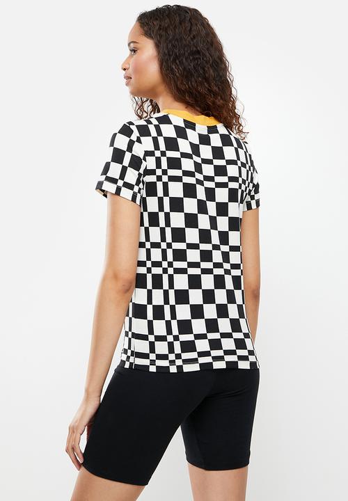 PUMA - Downtown aop graphic tee - black & white 