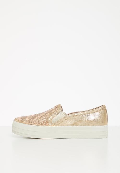 Skechers - Double up shiny dancer - rose gold