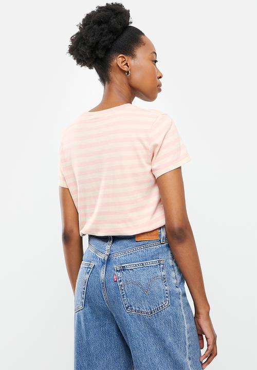 Levi’s® - Perfect tee - cream & pink