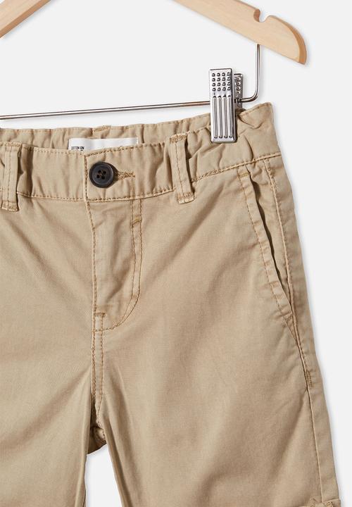 Cotton On - Walker chino short - washed stone