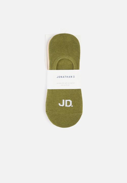 Jonathan D - Branded 3 pack secret socks - multi