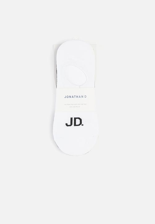 Jonathan D - Branded 3 pack secret socks - multi
