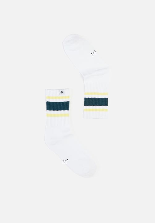 Jonathan D - Single pair tube socks - white 