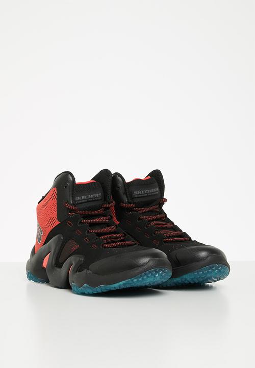 Skechers - Rapid train - black red