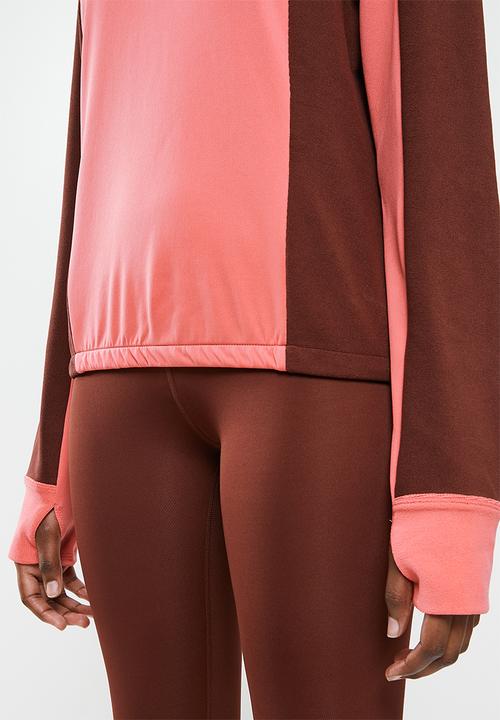 Nike - W nk df icnclsh midlayer - pink 