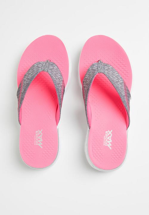 Skechers - On-the-go 400 lil pizazz - gray & pink