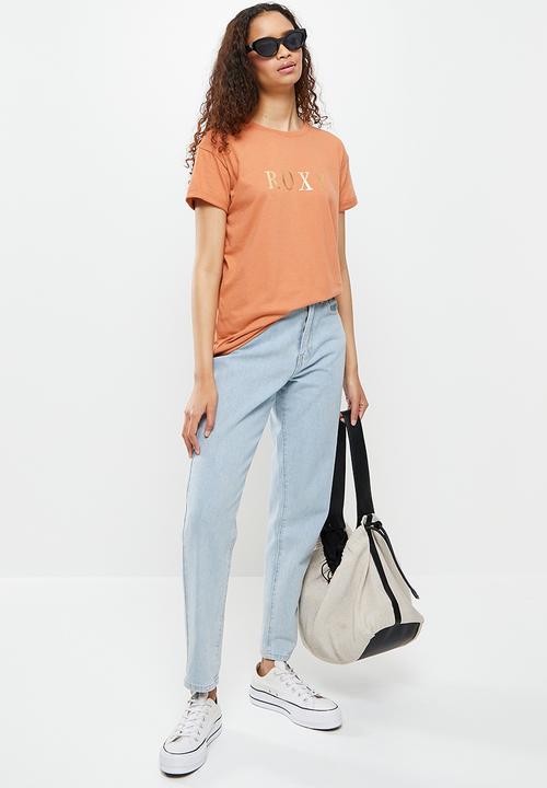 Roxy - Roxy letters 2 T-shirt - sunburn