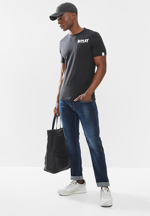 Replay - Pocket tee - black