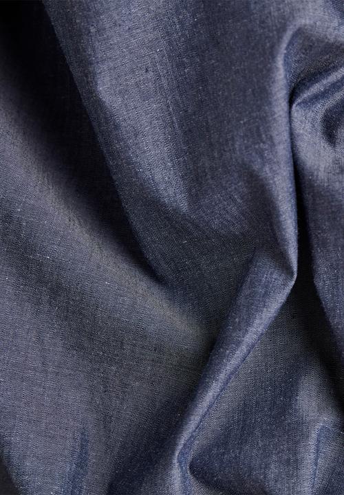 G-STAR - Workwear short sleeve shirt - servant blue