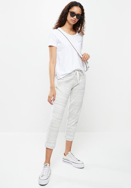 Converse - Three quarters space dye pant - vintage grey