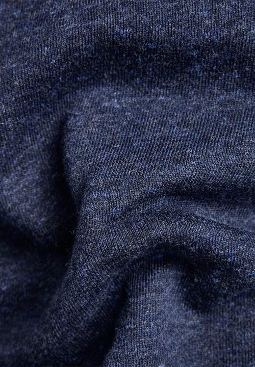 G-STAR - Gs logo half zip r sw - sartho blue htr