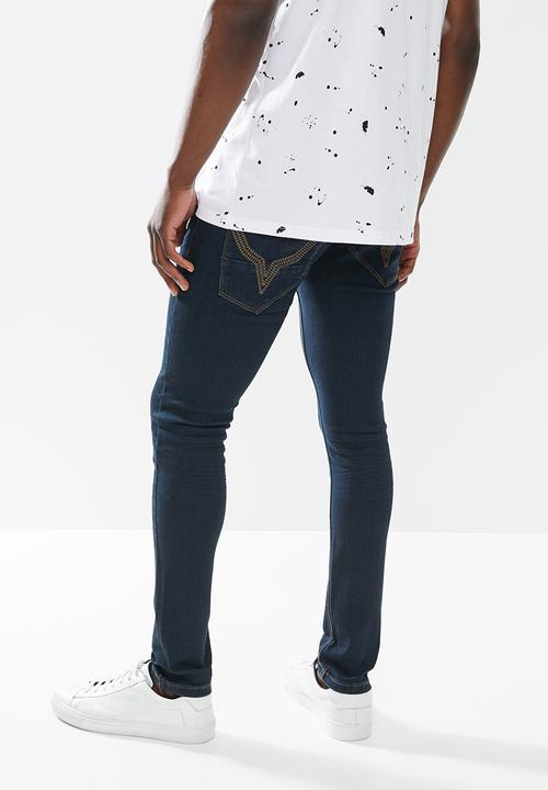 Cutty - Shooter ultra skinny jeans - ink