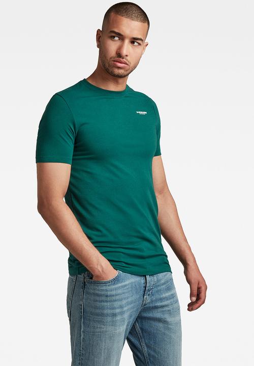 G-STAR - Slim base r t s\s - bright laub