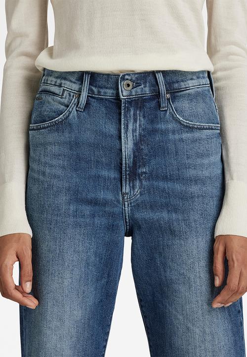 G-STAR - Deck ultra high wide leg - faded santorini