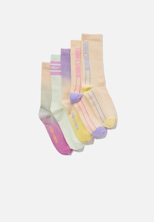 Typo - Box of socks - high vibes - multi 