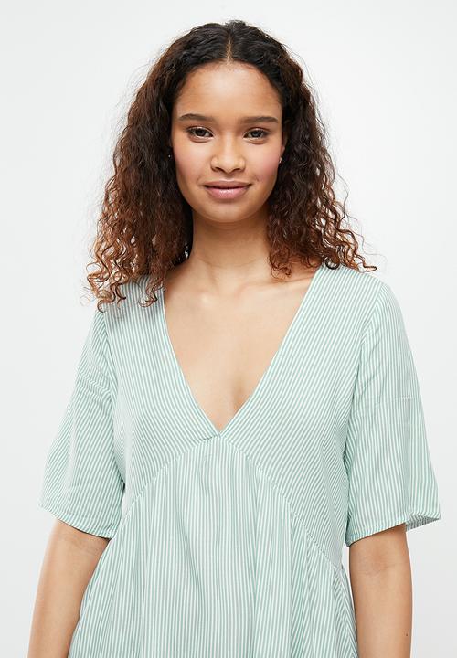 O'Neill - Whits dress - green 