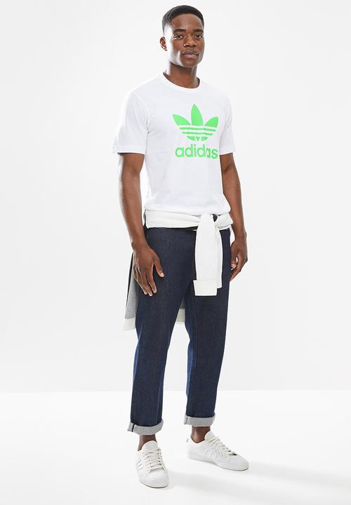 adidas Originals - Trefoil t-shirt - white
