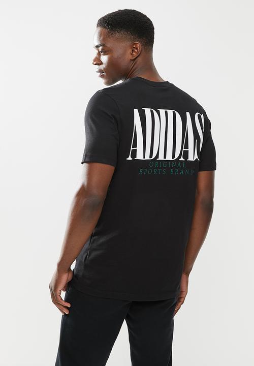 adidas Originals - Trefoil script - black
