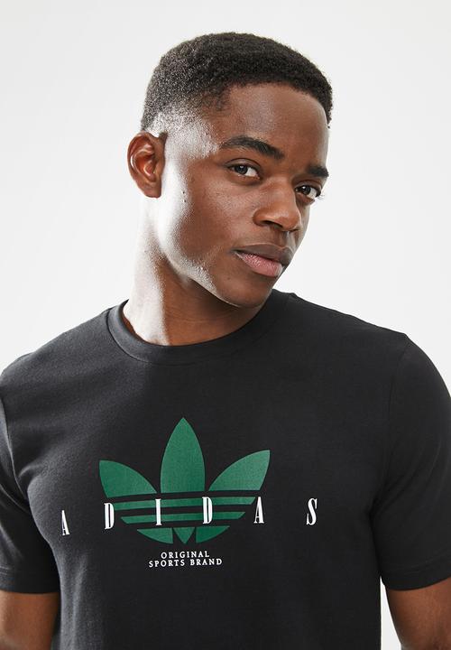 adidas Originals - Trefoil script - black
