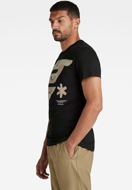 G-STAR - Graphic 13 r t s\s - dk black