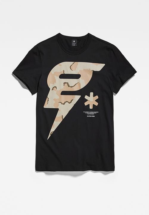 G-STAR - Graphic 13 r t s\s - dk black