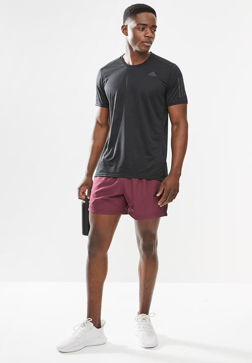 adidas Performance - Own the run tee  - black 