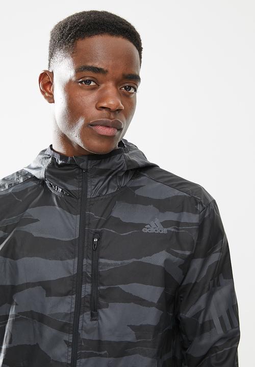 adidas Performance - Own the run jkt  - black 