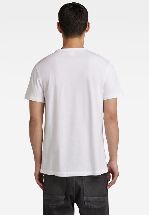 G-STAR - Graphic 11 r t s\s - white