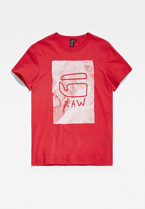 G-STAR - Graphic 9 r t s\s - flame