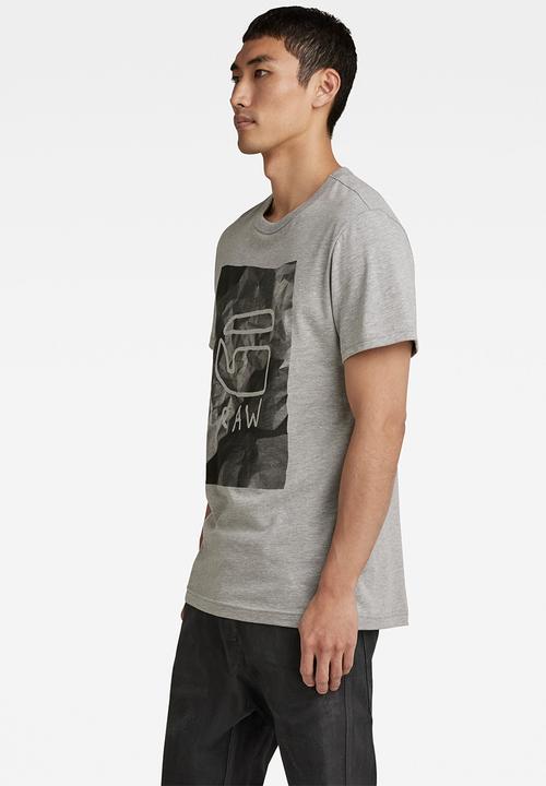 G-STAR - Graphic 9 r t s\s - grey htr