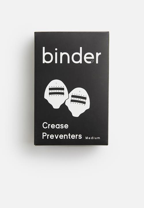 Binder - Crease preventers - white