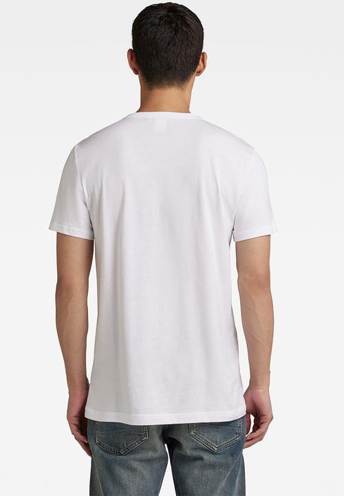 G-STAR - Graphic 8 r t s\s - white