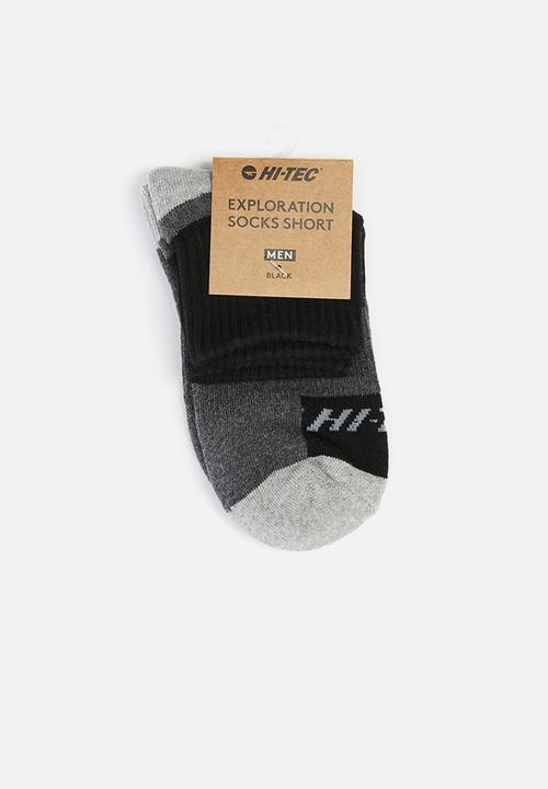 Hi-Tec - Exploration sock - short - black