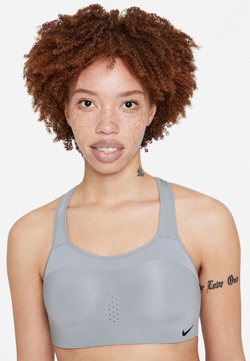 Nike - W nk df alpha bra - grey marle