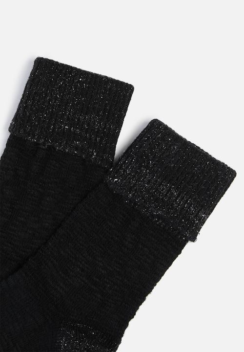 Falke - Bedrock socks - black
