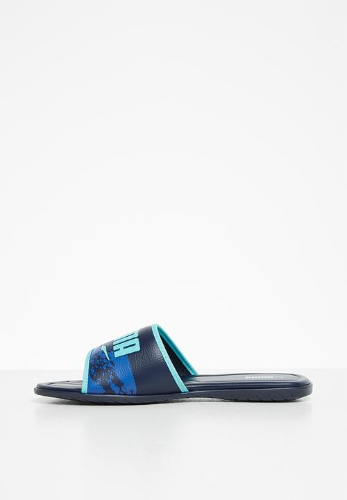 PUMA - Streetcat splash slide JR ZADP - peacoat nebulas blue