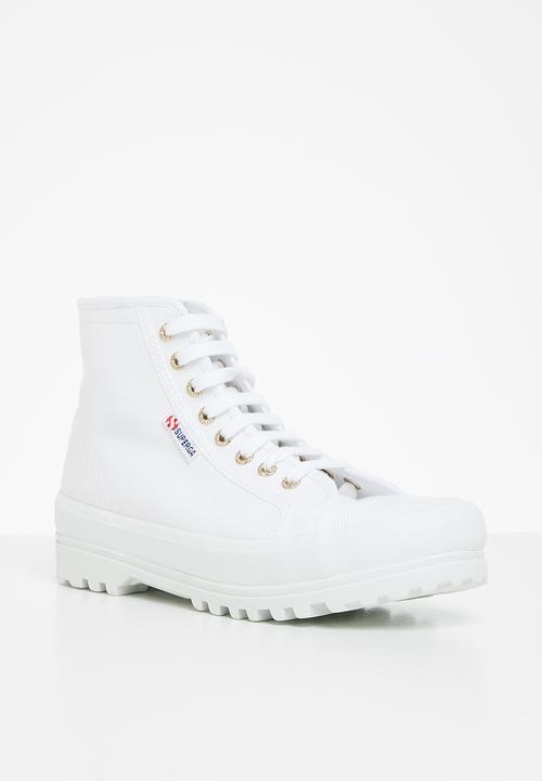 SUPERGA - A3c white pale gold