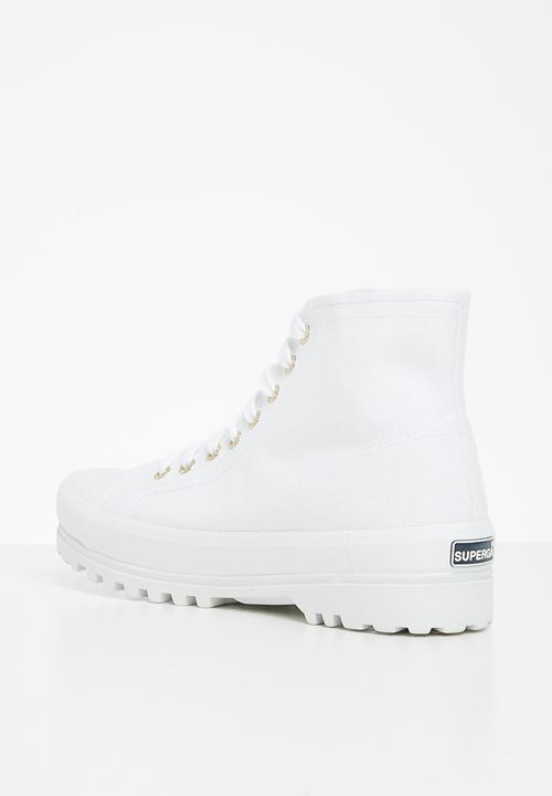 SUPERGA - A3c white pale gold