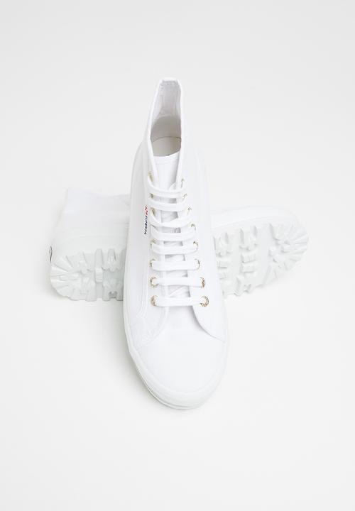 SUPERGA - A3c white pale gold
