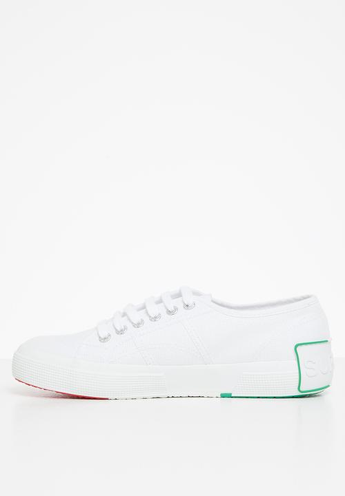 SUPERGA - A5z white italy flag