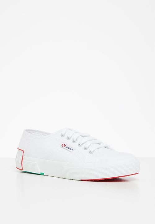 SUPERGA - A5z white italy flag