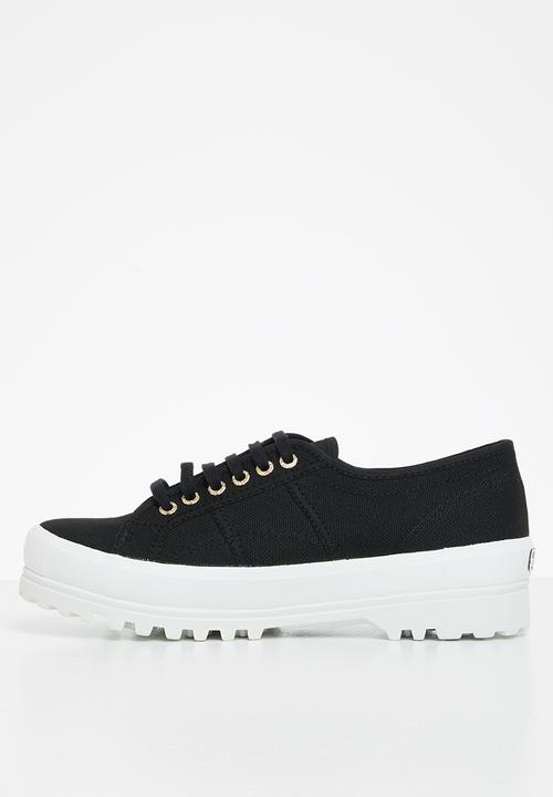 SUPERGA - Aay black pale gold