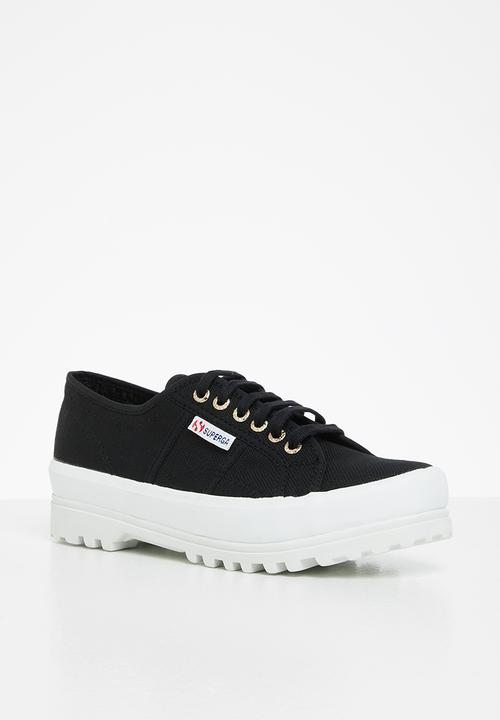 SUPERGA - Aay black pale gold