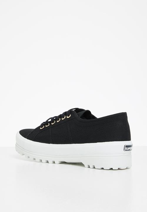 SUPERGA - Aay black pale gold