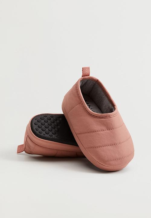 MANGO - Coccon slipper - pink