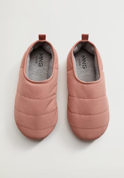 MANGO - Coccon slipper - pink