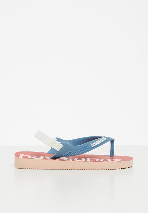 Havaianas - Baby logomania - ballet rose