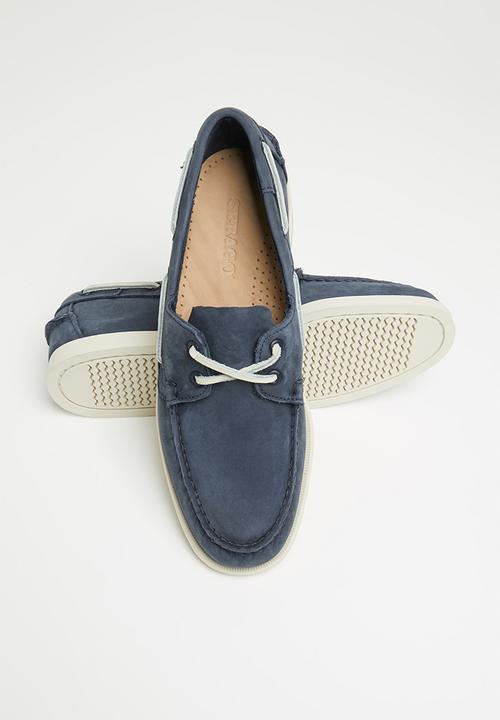 Sebago - Dockside portland nubuck - blue navy
