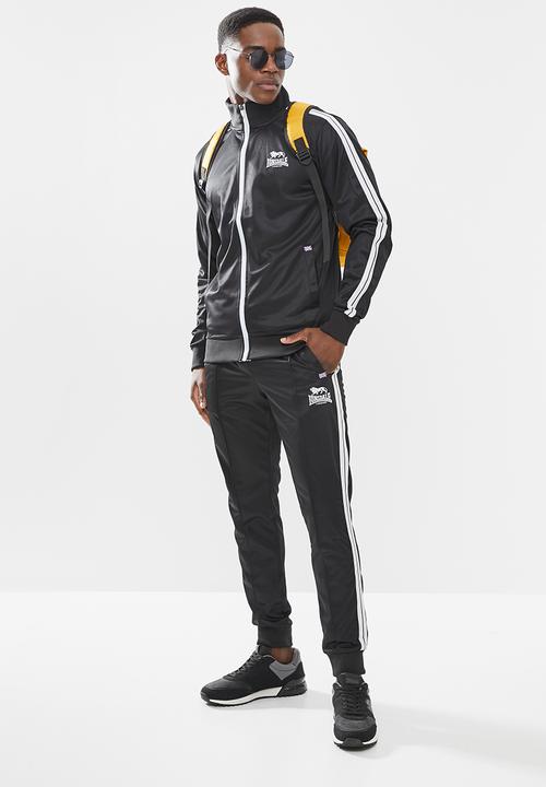 Lonsdale - Angels tracksuit - black/white