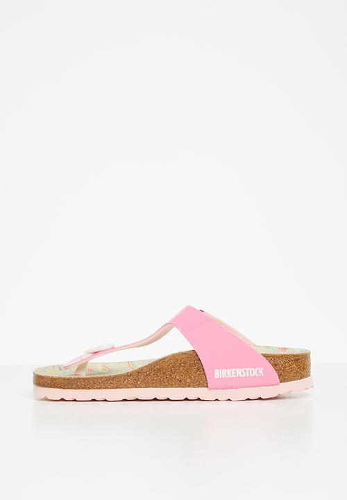 Birkenstock - Gizeh kids bf patent  - candy pink